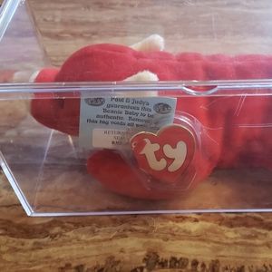 Ty Beanie Buddy Snort the Bull Plush Toy - 4002.. Authentic